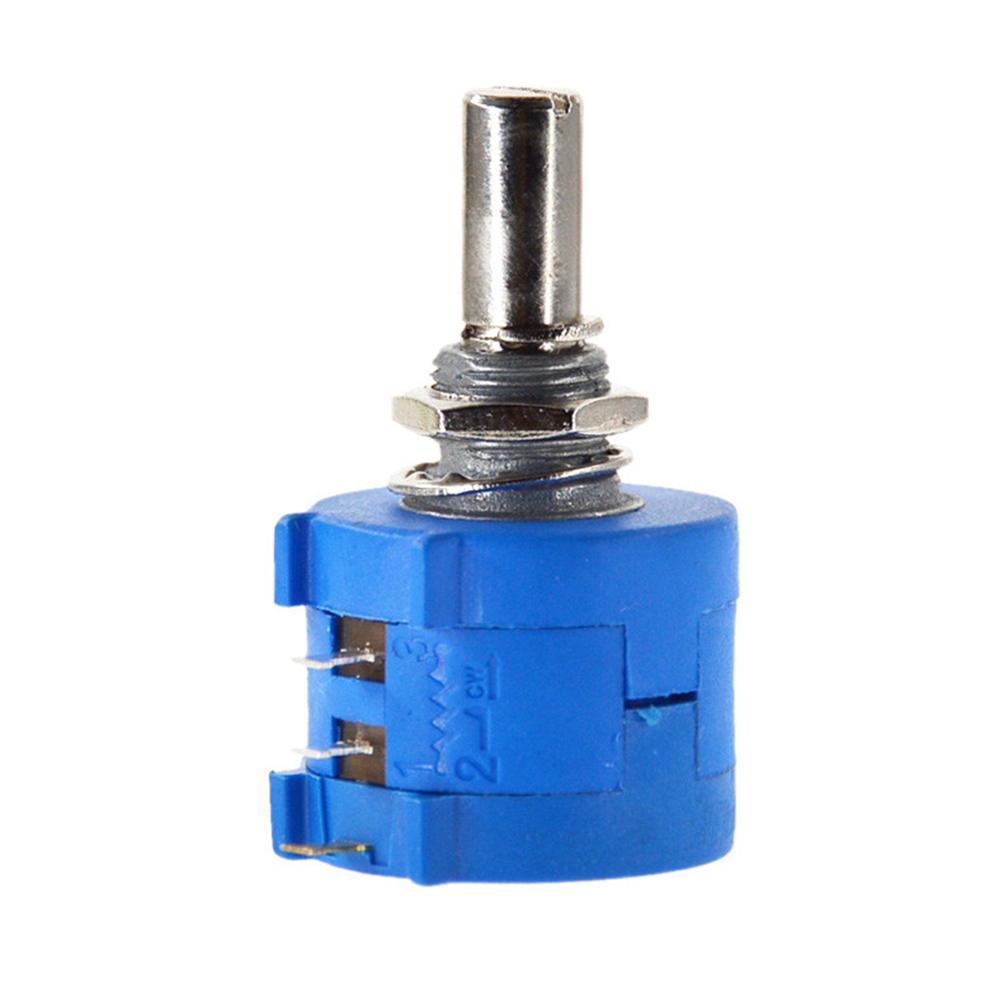 Høyytelses 10-omdreiningstrådviklet potensiometer 2 STK 3590S2502L 5K Ohm