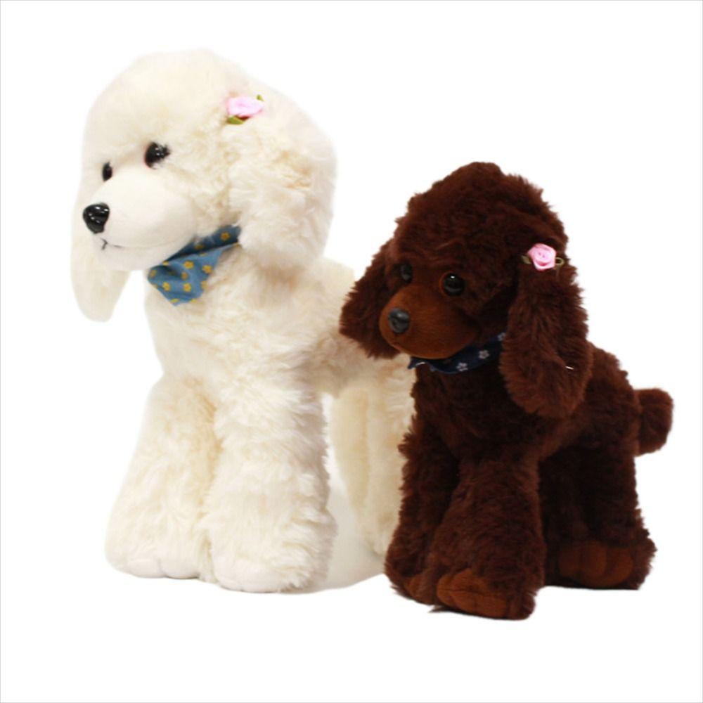 Pillow Realistic Plush Doll for Toddler Stuffed Animals Dog Plush Plush Dog Toy Plush Poodle