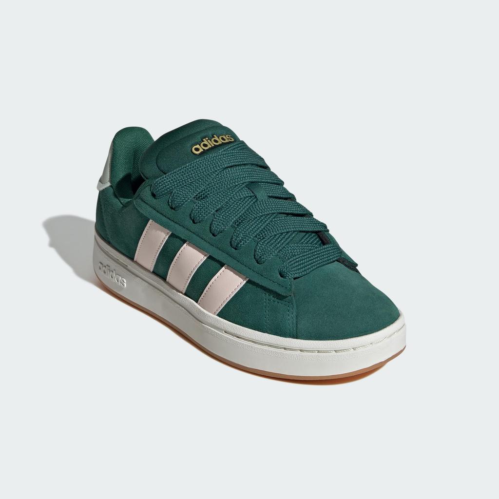 Adidas Grand Court Alpha Size Green and Pale Pink Women's Sneakers, 24.0,