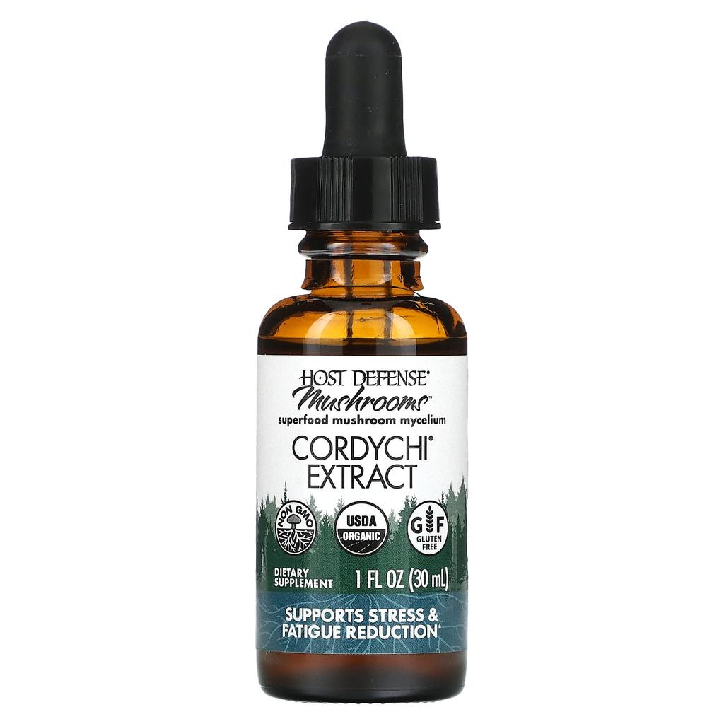 Mushroom, Organic Cordyceps Sinensis Extract, 30Ml(1Fl Oz)