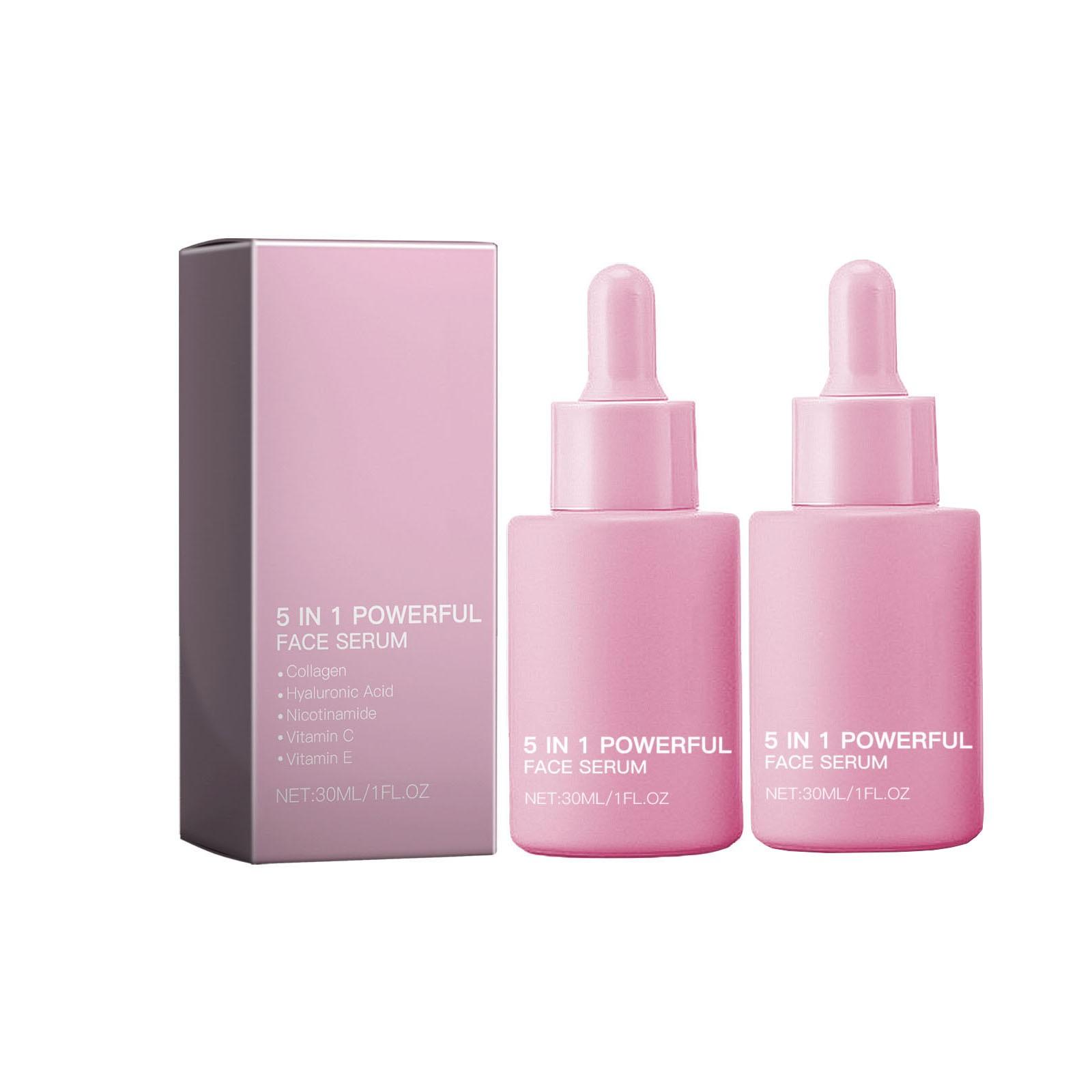 

Увлажняющая сыворотка 5 в 1, увлажняющая, укрепляющая, восстанавливающая эластичность кожи лица, фиксирующая влагу и осветляющая сыворотка 30 мл One Size