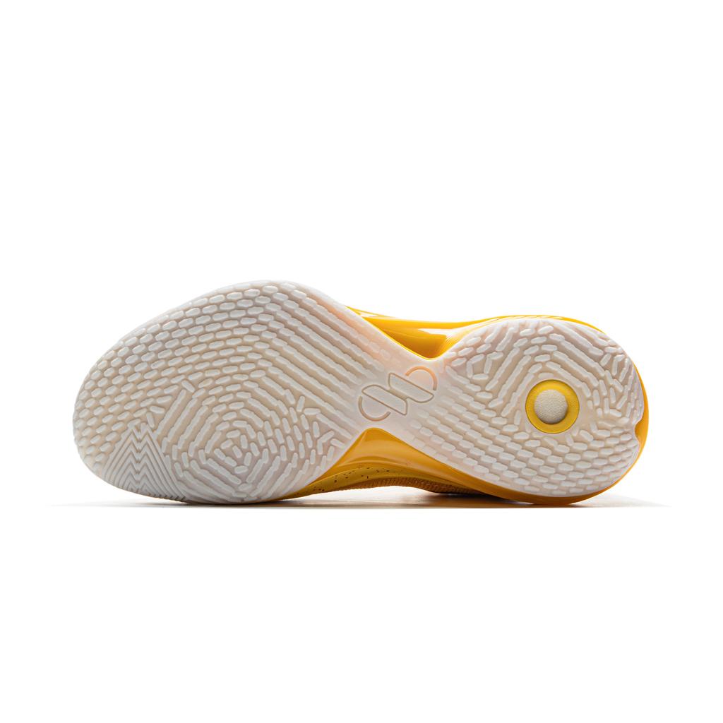 New LiNing Flash Strike 11 Supportive And Elastic Low Top Basketball Shoes Men's Yellow ABAU053-15
