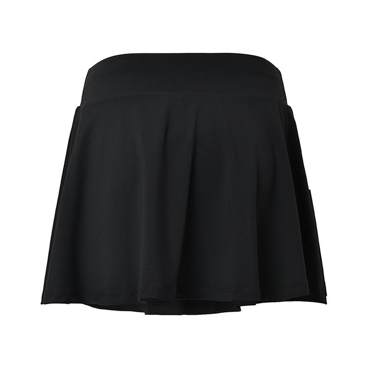 Li Ning Badminton Series Simple Versatile Comfortable Sports Casual Skirt Women Skirts Black ASKU266-1