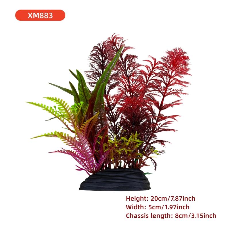 New  Artificial Aquarium Decorative Grass Simulation Plant Fish Tank DIY Decoration Simulation Water Grass Combination