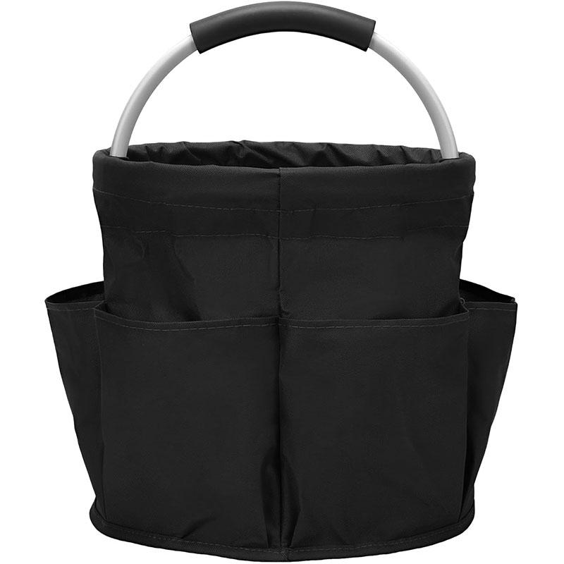 17L Folding Basket with Handle Collapsible Garden Tool Tote Storage Bag Portable Picnic Baskets Outdoor Beach Baskets JT581