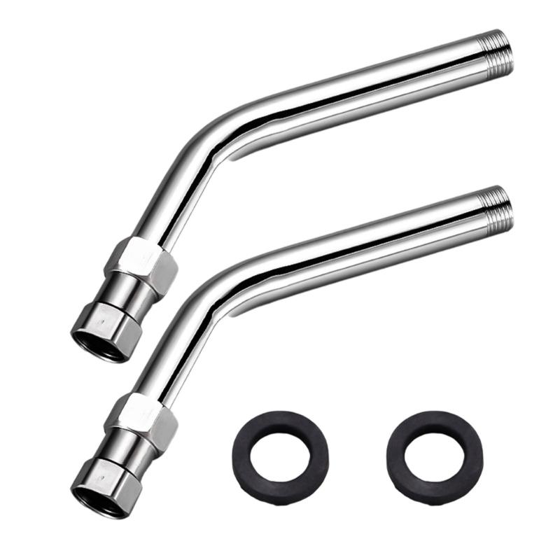 2 set Hand Shower Elbow Joints Featuring 135° Adjustment Sprays Angle Control Shower Hose Connectors for Bathroom