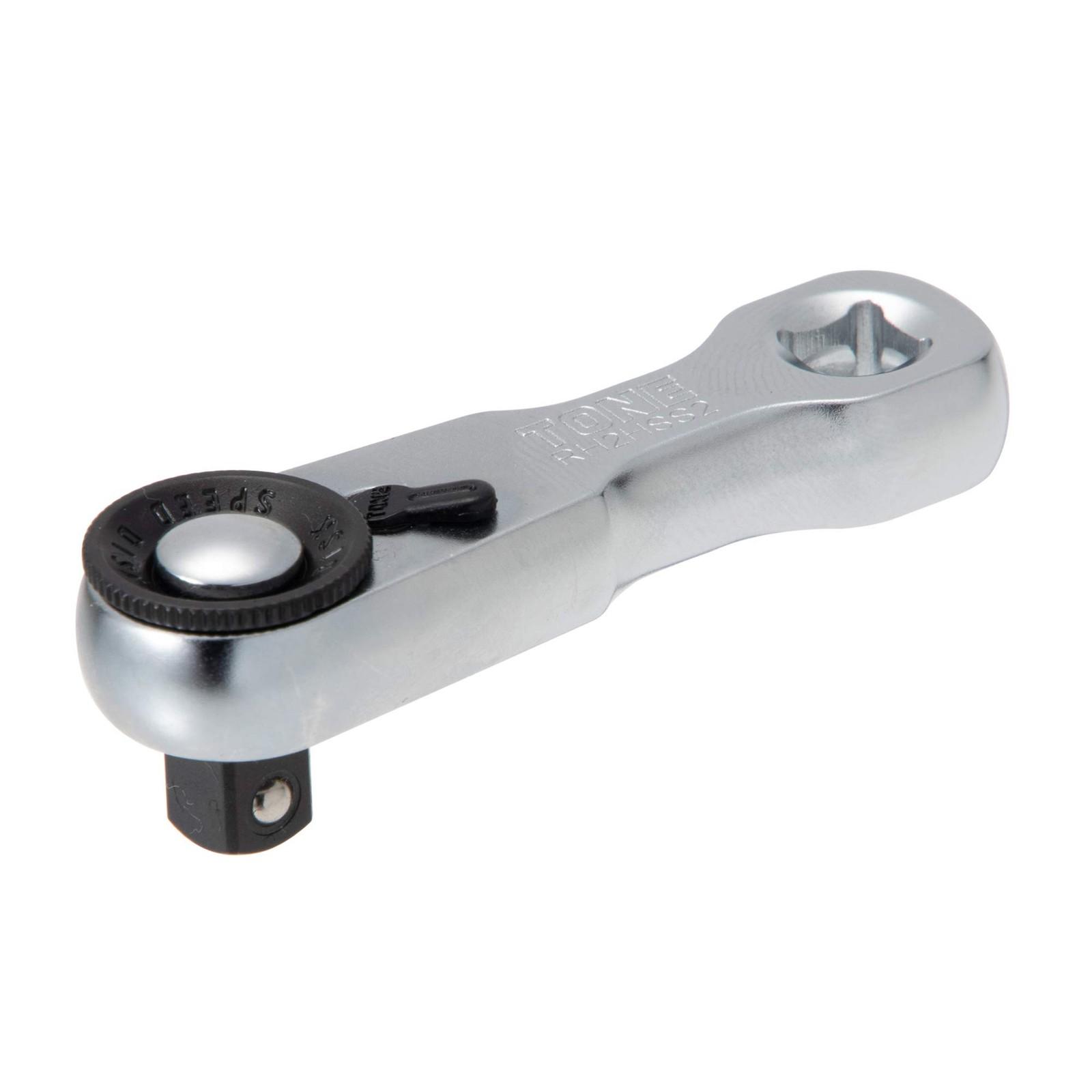 TONE 1/4 STUBBY RATCHET HANDLE (LENGTH 60mm) RH2HSS2 Japan