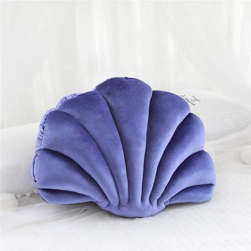 Simulation Sea Shell Plush Pillow Children's Doll Throw Pillow Girls Birthday Gift Home Decoration