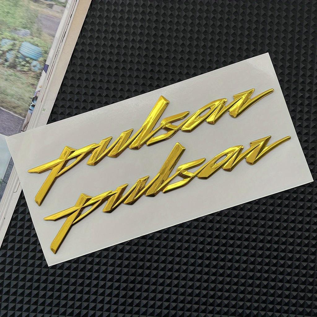 Pegatinas de Emblema de Motocicleta de Gel de Resina 3D, Calcomanía de Accesorios para Moto para Bajaj Pulsar 200 NS/200 RS/200 AS 200RS 200NS 180 150 N250