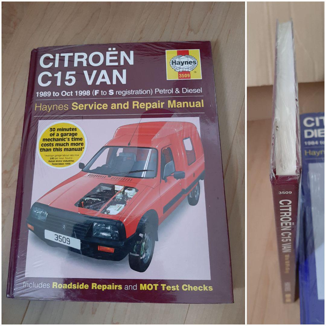 

[USED] New and used Haynes maintenance book, foreign book, CITROËN C15 VAN