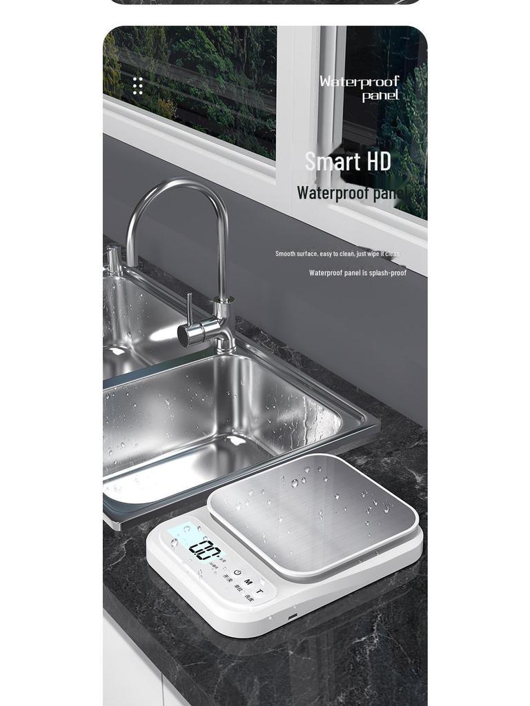 Beiyue High-Precision Stainless Steel Kitchen and Coffee Scale - 0.1g Accuracy