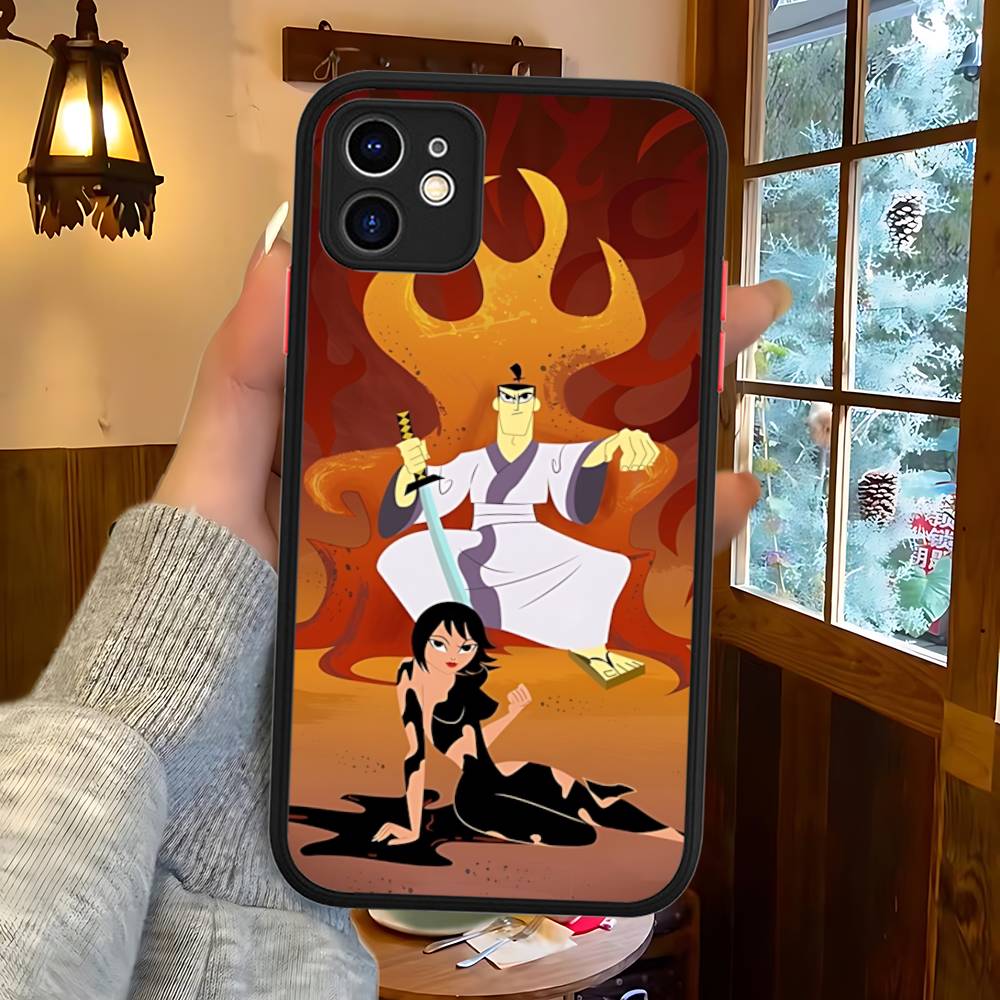 

Cool Anime S-Samurai J-Jack Movie For Silicone Matte Phone Case For IPhone 16 Pro Max 15 14 13 12 11 X XS MAX iphone 12
