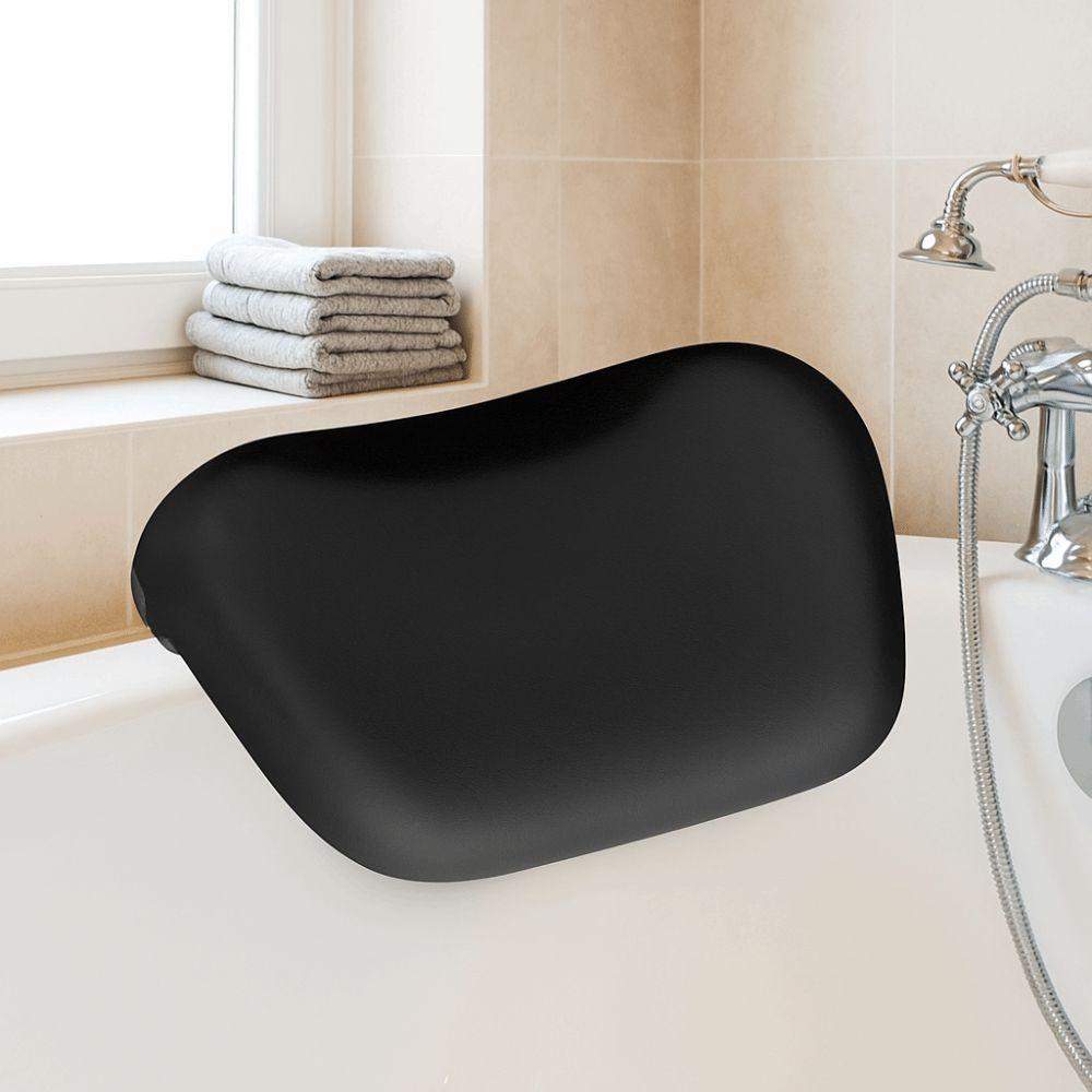 Suction Cup Bathtub Pillow Non-slip Jacuzzi Pillow Soft SPA Pillow  Bathroom