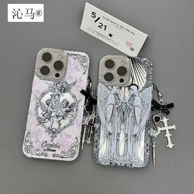 Goddess Angel Case For Phone Case For IPhone 17 16 15 14 Plus 13 12 11 Pro Max 14 Plus Case Funda Bumber Cover Shell