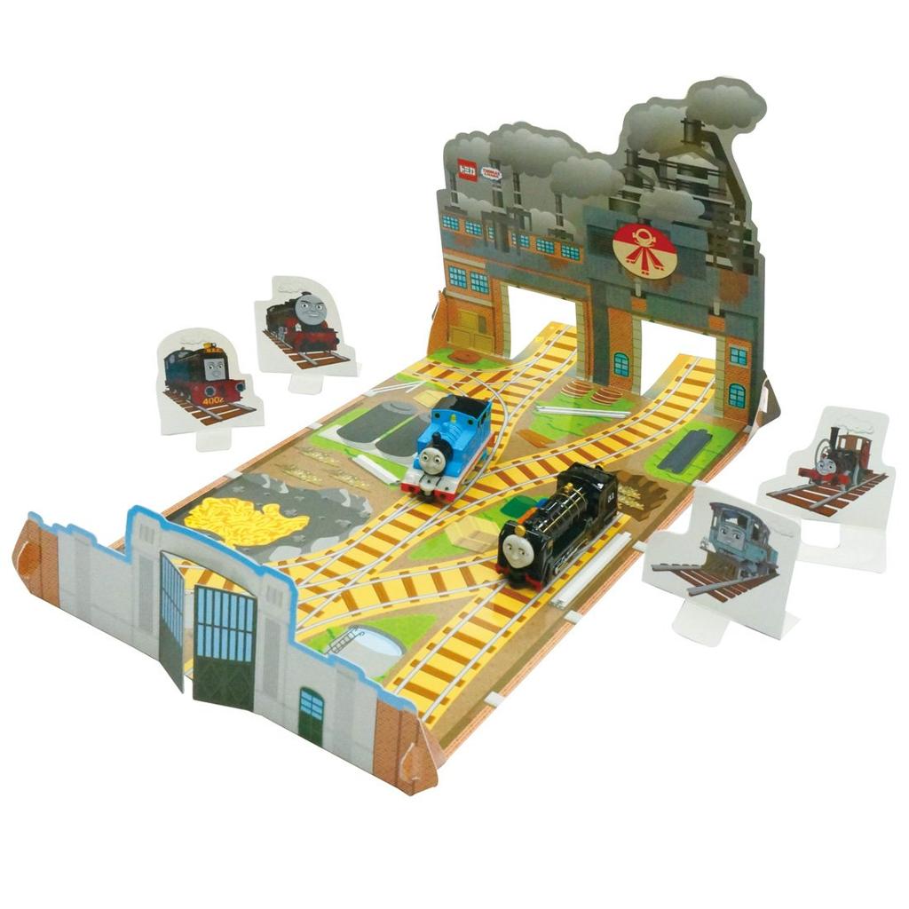 Tomica Thomas the Tank Engine Thomas and James Steelworks Escape Set
