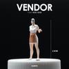 1/64 Miniature Human Figure Model, Miniature Toy, Mini Figurine, Scene Decoration Props, Diorama Matching Figures