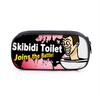 Children's Pencil Case Skibidi Toilet Parody Toilet Print Single-layer Pen Box Soft Pen Case
