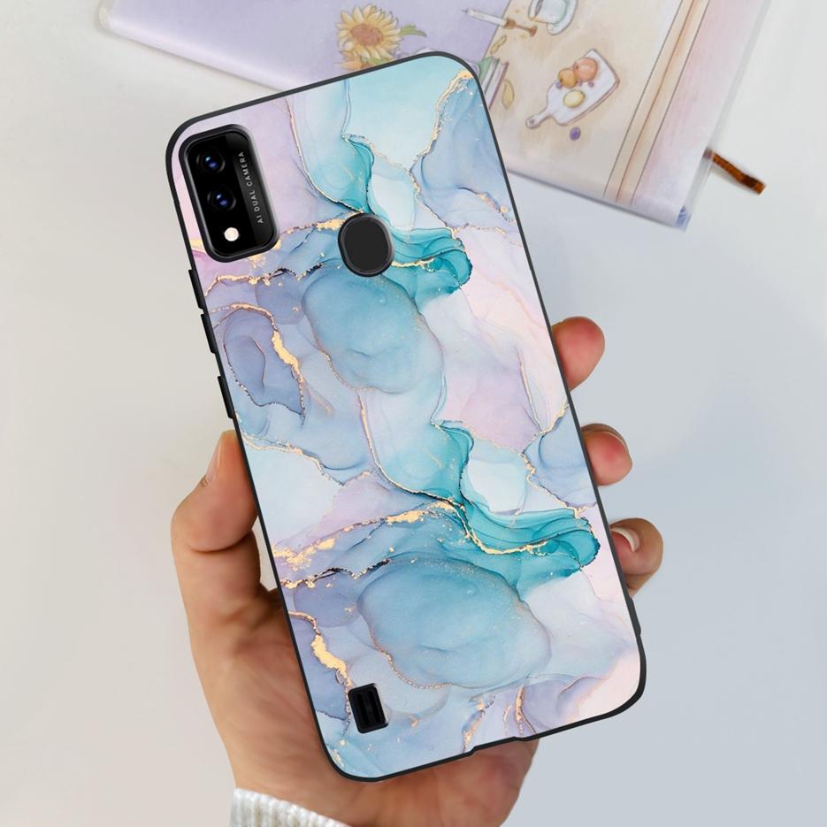 For ZTE Blade A51 A71 Case New Fashion Painted Back Cover Shockproof Phone Case For ZTE Blade A71 A7030 BladeA51 Soft TPU Fundas