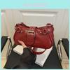 Street Style Pu Small Square Bag With Magnetic Closure For Daily Use