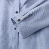 Spring Autumn Women Vintage Stand Collar Cotton Shirt Ruffles Full Sleeve Loose Blouse Casual Office Wear