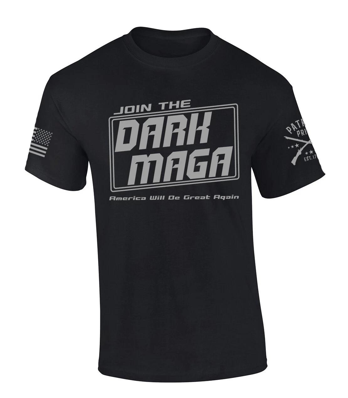 Trenz Shirt Company Trump 2024 Join Dark MAGA America Will Be Great Again Short 4XL