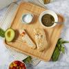 Cheese cutting board, serving snacks, cake stand, bamboo knives