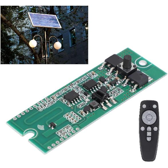 3.2/3.7V Solar Lamp Circuit Board, 3.7V Lithium & 3.2V LFP Solar Controller Board, Human Sensor Induction & Light Control Sensor