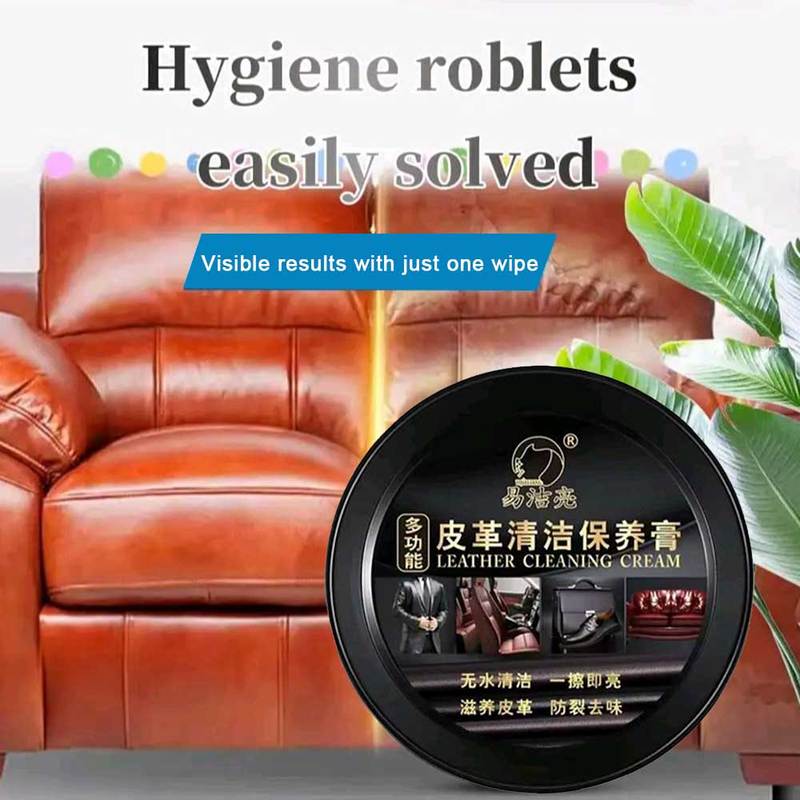1x Multifunctional Car Sofa Maintenance Cream Car Seat Leather Cleaning Care Cream Car Interior Leather Refurbish Repair Coating