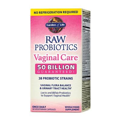 Probiotici Crudi Cura Vaginale 50 Miliardi, 30 Capsule Vegetariane