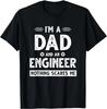 Cute Engineer Dad Men Father's Day Mechanical Engineering Gift Unisex T-Shirt