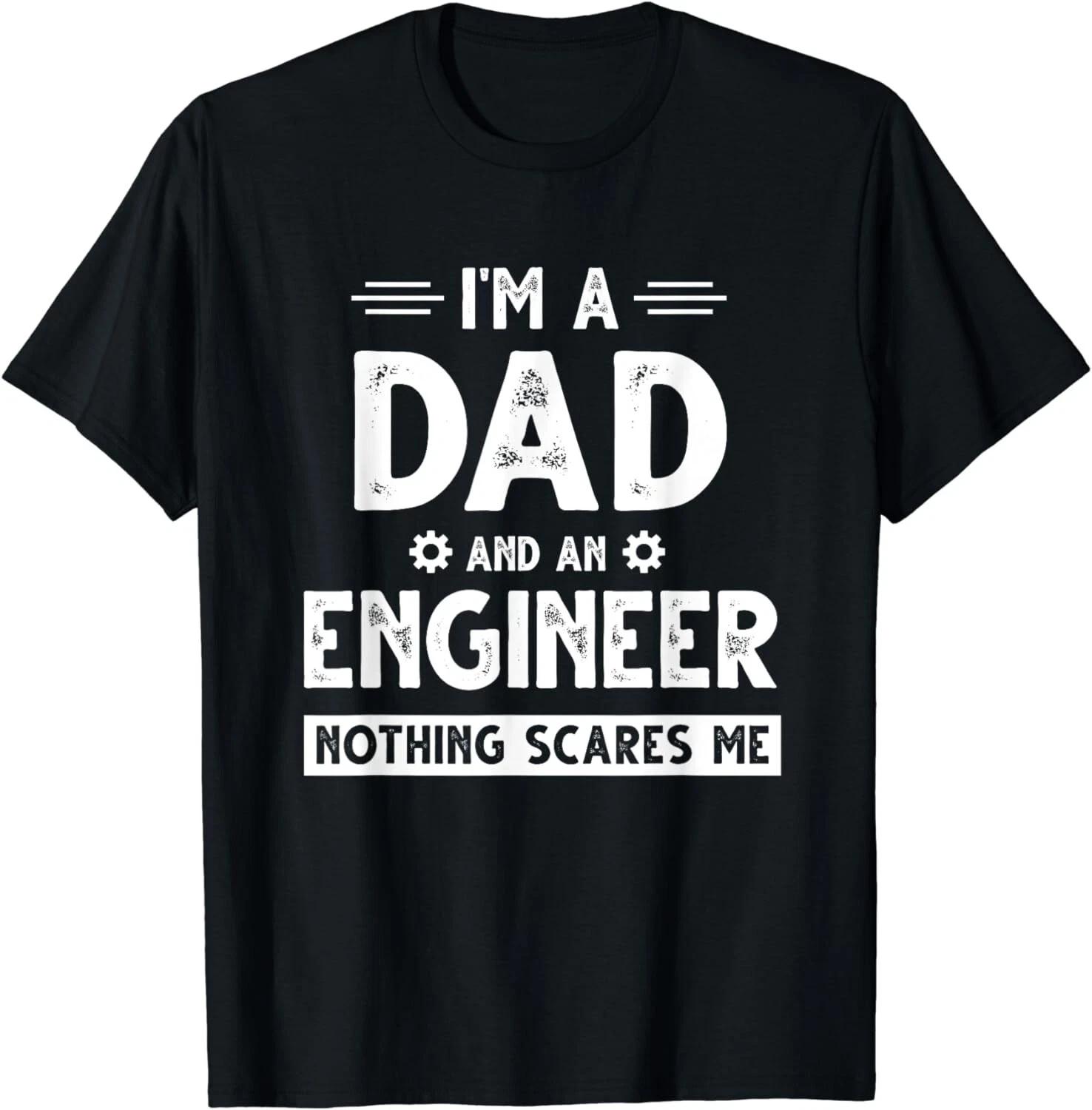 Cute Engineer Dad Men Father s Day Mechanical Engineering Gift Unisex T-Shirt 2XL