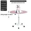 Pet Grooming Table with Hydraulic System Portable Rotating Dogs Trimming Station Anti-Slip Adjustable Beauty Desk Pet Salon Desk