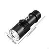 LED Scuba Diving Light Underwater Flashlight Versatile Lightweight Snorkeling Torch Camping