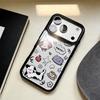 Transparent Dog & Cat Story Case for iPhone 15/14/13 Pro Max - Anti-Fall