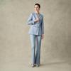 LadyS Elite Classic Peak Lapel Business Suit and Flare Pants