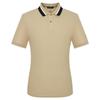 Baoxiniao Men's Business Casual Short Sleeve Polo Shirt EST252960U