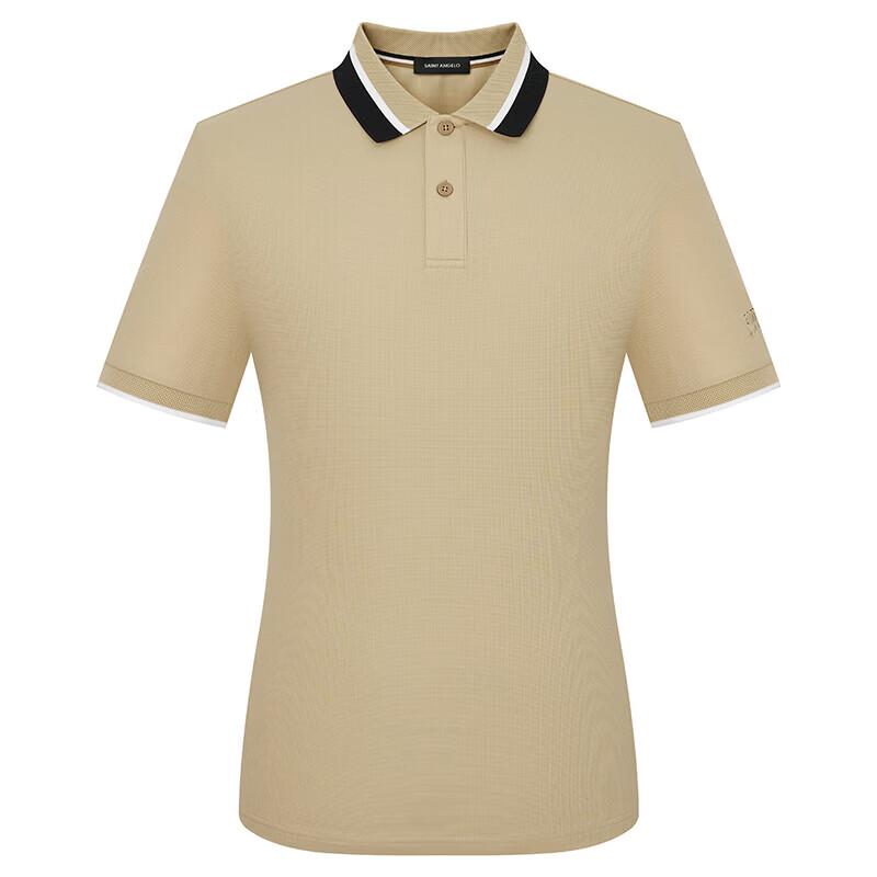 Baoxiniao Men's Business Casual Short Sleeve Polo Shirt EST252960U