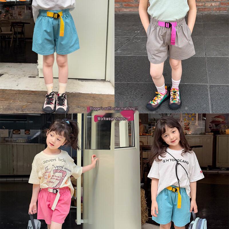 SEVEN BOBI Girl s Summer A-line Shorts 120 cm