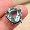 Aqua Apatite Gemstone Jewelry Handmade 925 Sterling Silver Ring For Anniversary Gift