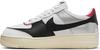 Sneakers Air Force 1 Shadow Women White/black/metallic Silver/red