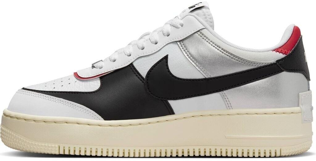 Sneakers Nike Air Force 1 Shadow Women White/black/metallic Silver/red