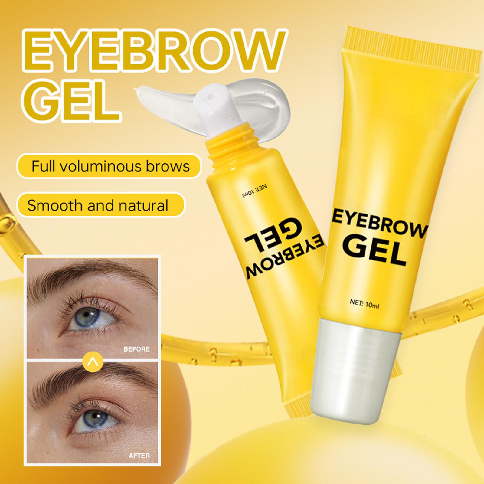 Clear Mascara Eyebrow Laminating Gel, Setting Makeup Gel, , -fading, Brush To Eyebrows And Cover Gray Hair One Size
