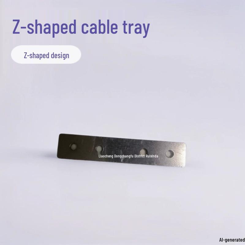 

Aluminum Alloy Cable Tray Hanger, Triangular Z-Type Bracket, Threaded Rod Suspension. Flange Bolt