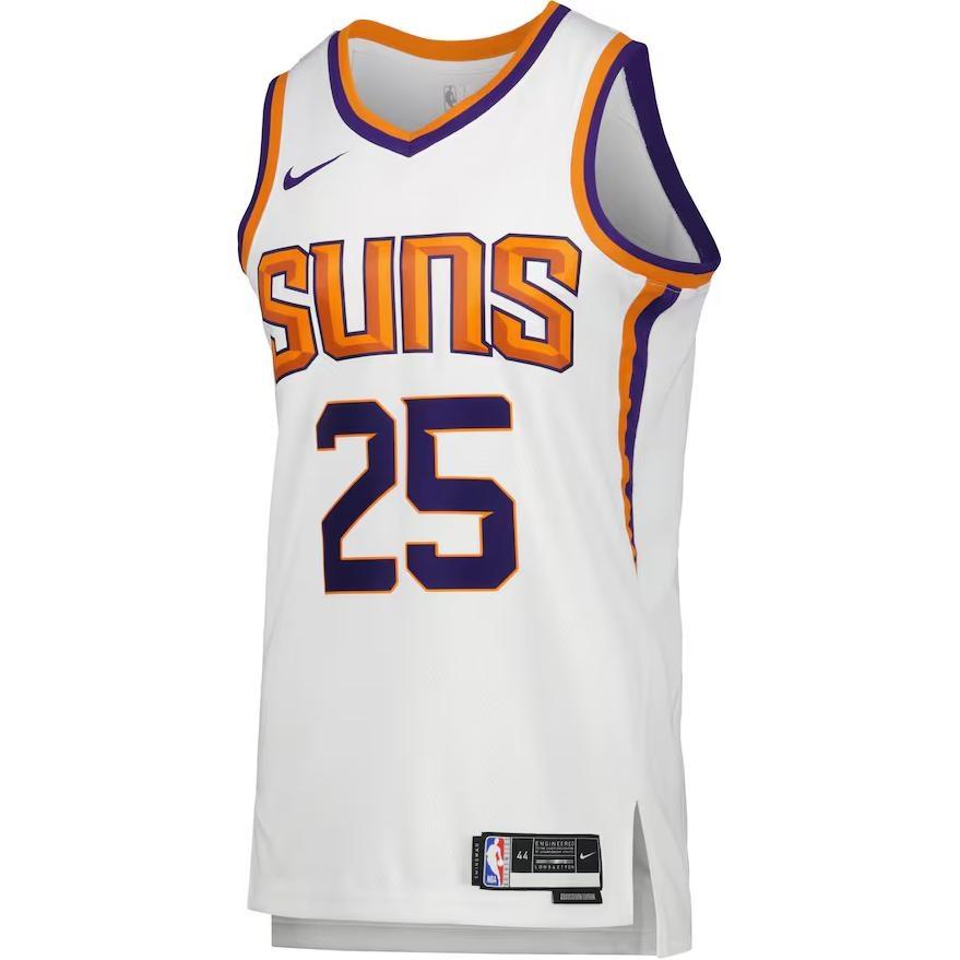 Nike NBA Phoenix Suns Mikal Bridges Jerseys  White  Men s FB1809-103 XL