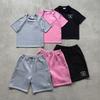 European and American Y2K Street Elastic Solid Color Casual High Street Hip-hop Shorts