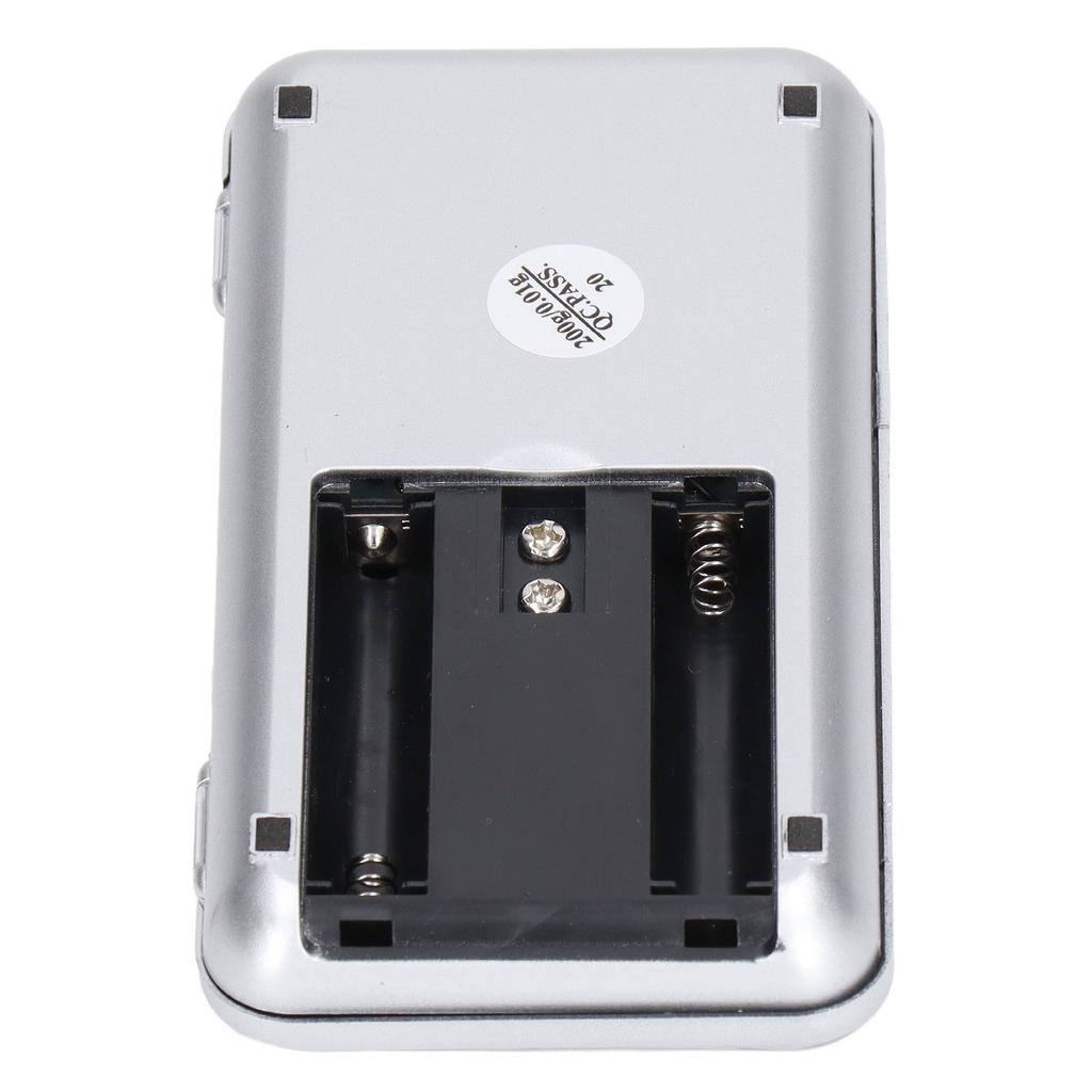 Mini Food Scale LCD Backlight Display Electronic Scale Pocket Jewelry Measuring Tool 500g 0.01g