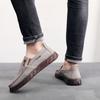 Cloth shoes men's single sole  sole middle-aged and elderly casual canvas dad shoes