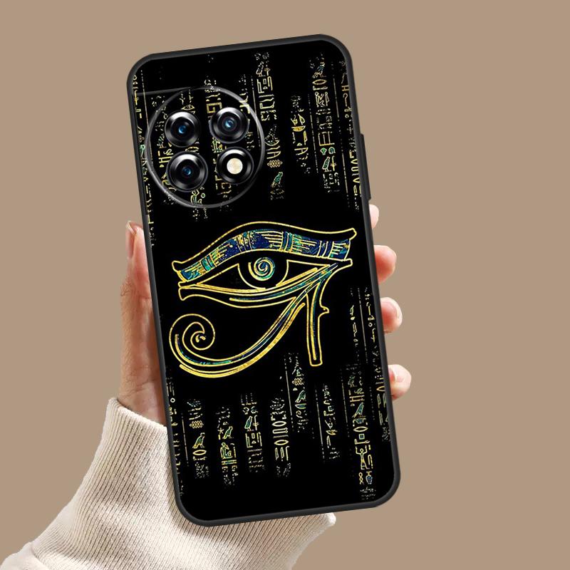 Sacred Eye of Horus Egypt Fresco Case For OnePlus Nord 5 CE 4 3 Lite N20 N30 OnePlus 15 13 12 11 8 9 10 Pro 12R 13T 13R Cover