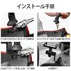 LUYING 2 Pcs Multi-Bar Holder Clamp Bar Motorcycle Handle Aluminum Extension Easy Install Proof Black