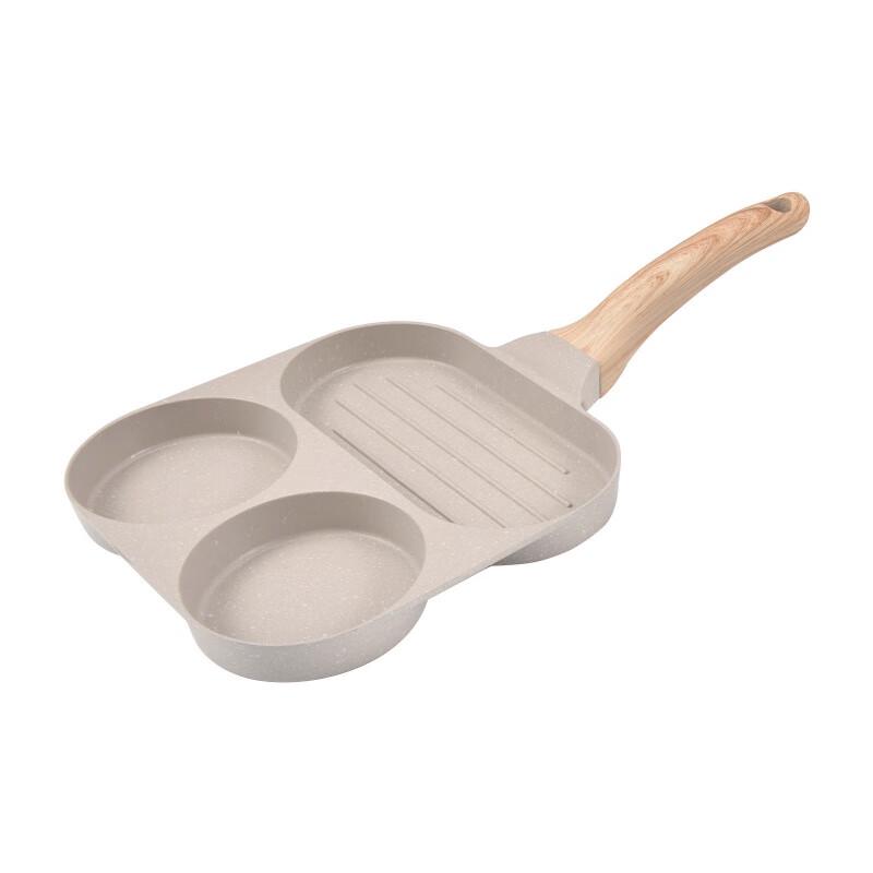 CINDYCOCO 3-Hole Non-Stick Egg Frying Pan